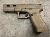 Glock 22 Gen 4 Burnt Bronze Window Cuts .40 Night Sights - 1 of 2