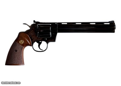 Perfect Colt Python Target 38 Spl Blued 8
