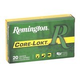 Remington Core-Lokt 30-06 Springfield Ammo 165 grain PSP Box of 20 Rounds R3006B - Online Only