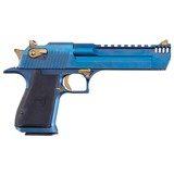 Magnum Research Desert Eagle Mark XIX 50 AE Carbo Blue & Gold DE50CBG - 1 of 1