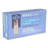 Prvi Partizan PPU 7mm Rem Mag Ammo 140 grain PSP Case of 200 Rounds PP7RM1