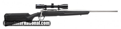 Savage Arms Axis XP 7mm08 Gen 2 Stainless Steel W/ Scope 57290