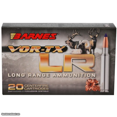 Barnes VOR-TX Long Range 6.5 Creedmoor Ammo 127 grain LRX Box of 20 Rounds 28986