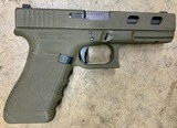 Glock 17 Gen 3 OD Green Window Cuts Police Trade 1x17rd Mag - 1 of 6