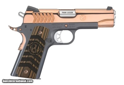 Ruger SR1911 Commander 9mm Rose Gold TALO Model 6768