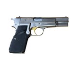 Browning Hi-Power Nickel 9mm 13 Round Capacity Circa 1980 - 1 of 2