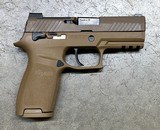 Used Sig Sauer P320 M18 Carry 9mm 1-Mag Only 1 Available 320CA-9-M18-MS - 1 of 2