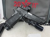 Used Staccato P Duo 9mm w Trijicon SRO 4.4