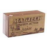 Magtech Cowboy Action 357 Magnum Ammo 158 grain Lead Flat Nose Case of 1000 Rounds 357L