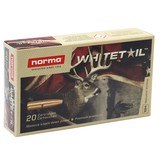 Norma Whitetail 308 Winchester Ammo 150 grain Pointed Soft Point Box of 20 Rounds 20177382