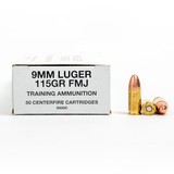 CCI Blazer 9mm Luger Ammo 115 grain FMJ Case of 1000 Rounds Bulk 95000 (Brass Case) - 1 of 1