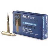 Prvi Partizan PPU Rifle Line 25-06 Remington Ammo 100 grain PSP Box of 20 Rounds PP2506P - 1 of 1