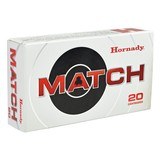 Hornady Match 308 Winchester Ammo 168 grain BTHP Box of 20 Rounds 8097 - 1 of 1