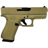 Glock 43X 9mm MOS FDE Optics Ready UX4350201FRMOSFDE