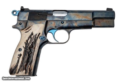 Springfield Armory SA-35 9mm Stag Grips CNC Firearms Case Color