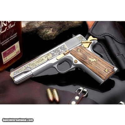 Colt 1911 Daniel Boone 45 ACP SK Customs Lost State Of Transylvania 1 of 200