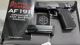 ALPHA FOXTROT 1911 9mm AF1911-S15 Handgun - 1 of 6