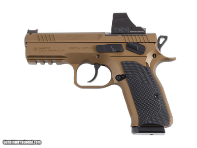 CZ Shadow 2 Compact 9mm Burnt Bronze W/ Holosun 508T-RDX2 86155