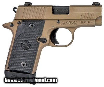 Sig Sauer P238 380 ACP Emperor Scorpion 7 Round Capacity 238-380-ESCPN