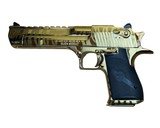 Blem Magnum Research Desert Eagle 44 Mag Titanium Gold Tiger Stripe ZDE44TGTS - 2 of 2