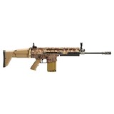 FN SCAR 17S (Non Reciprocating Charging Handle) Chocolate Chip Camo 308 38-101701-02 - 2 of 3