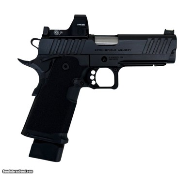 Springfield Prodigy 9mm W/ Viridian RFX25 Green Dot 4.25