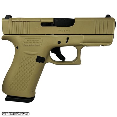 Glock 43X 9mm Full FDE MOS Optics Ready PX4350201FRMOSFDE