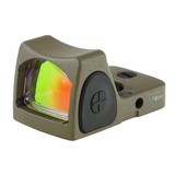 TRIJICON RMR Type 2 Adjustable 3.25 MOA Flat Dark Earth FDE Finish Red Dot Sight (RM06-C-700696) 700696 - 1 of 4