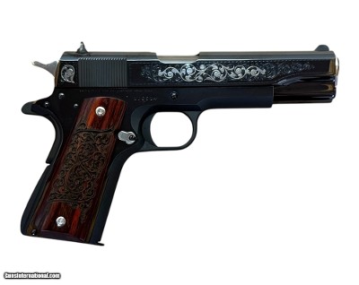 Colt Gustave Young 1911 45 ACP Series 70 Government Engraved O1970A1CS-VJC