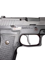 Used Custom Sig Sauer P320 9mm – Ported Slide, Alloy Grip Module, Flat Trigger - 6 of 6