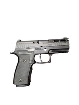 Used Custom Sig Sauer P320 9mm – Ported Slide, Alloy Grip Module, Flat Trigger - 1 of 6