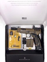 Used Springfield XD-M Elite 9mm FDE – Hex Dragonfly & Vortex Venom, Compensated, PRP Trigger Kit - 1 of 9