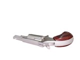 Used North American Arms .22 Magnum Mini Revolver – Stainless Steel, Rosewood Grips, 1.63