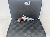 Used North American Arms .22 Magnum Mini Revolver – Stainless Steel, Rosewood Grips, 1.63