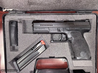 CZ P-10 C Optics Ready 9mm Pistol – 15+1, Night Sights, Nitride Slide