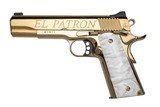 Kimber CNC 1911 38 Super El Patron Gold Engraved 5