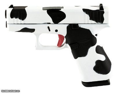 Glock G43X 9mm Cow Print 10 Round Capacity UX4350204MOO