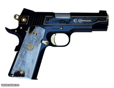 Colt Combat Commander El Compadre 1911 38 Super 1 of 500 O4943XE-ECC