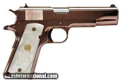 Colt Government 1911 38 Super Rose Gold TALO Model 1 of 250 O1073BSTS-RG