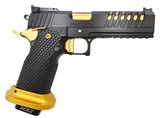 Masterpiece Arms DS9 Hybrid 9mm Black & Gold 2011 Optics Ready DS9HYB-BLK-G