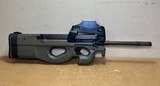 Used FN PS90 Gen 2 OD Green – 5.7x28mm Bullpup Carbine with Ring Sight Optic - 1 of 11