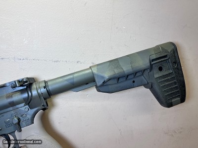 Used LWRC M6IC 5.56 NATO (DI)– Spiral Fluted Barrel, M-LOK Rail, Custom Camo Cerakote - Image 2 of 9