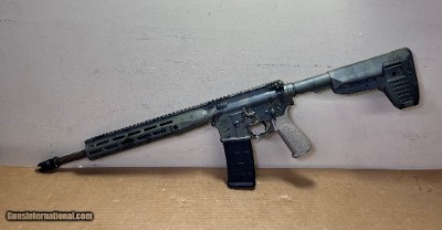 Used LWRC M6IC 5.56 NATO – Spiral Fluted Barrel, M-LOK Rail, Custom Camo Cerakote