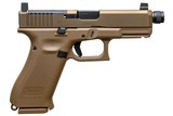 Glock 19X 9mm FDE MOS Threaded Barrel 19 Round Capacity PX1950S03MOSTB - 1 of 2