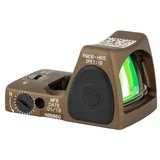 Trijicon, RMR, Type 2, Adjustable, 3.25 MOA, Hard Anodized Coyote Brown Finish RM06-C-700780