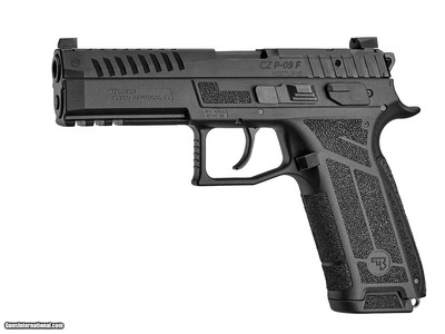 CZ P-09 F Nocturne 9mm 19 Round Capacity Optics Ready 91670