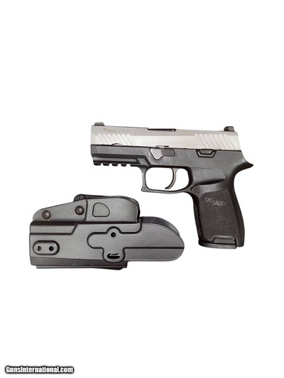 Used Sig Sauer P320 Compact – 9mm Two-Tone, Rail, Holster Included