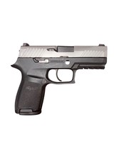 Used Sig Sauer P320 Compact – 9mm Two-Tone, Rail, Holster Included - 3 of 7