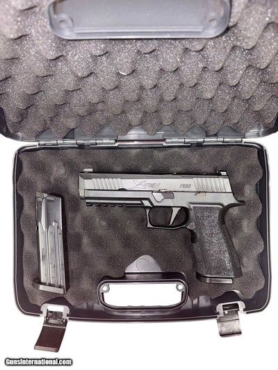 Used Sig Sauer P320-XTEN 10mm – Optics Ready, XSeries Grip, XRay3 Sights, 15+1