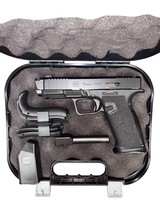Used Custom Glock 19 Gen 5 – Nomad 9F Frame, Agency Slide, Upgraded Barrel, 3 Mags